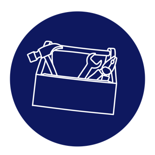 Craft, toolbox icon